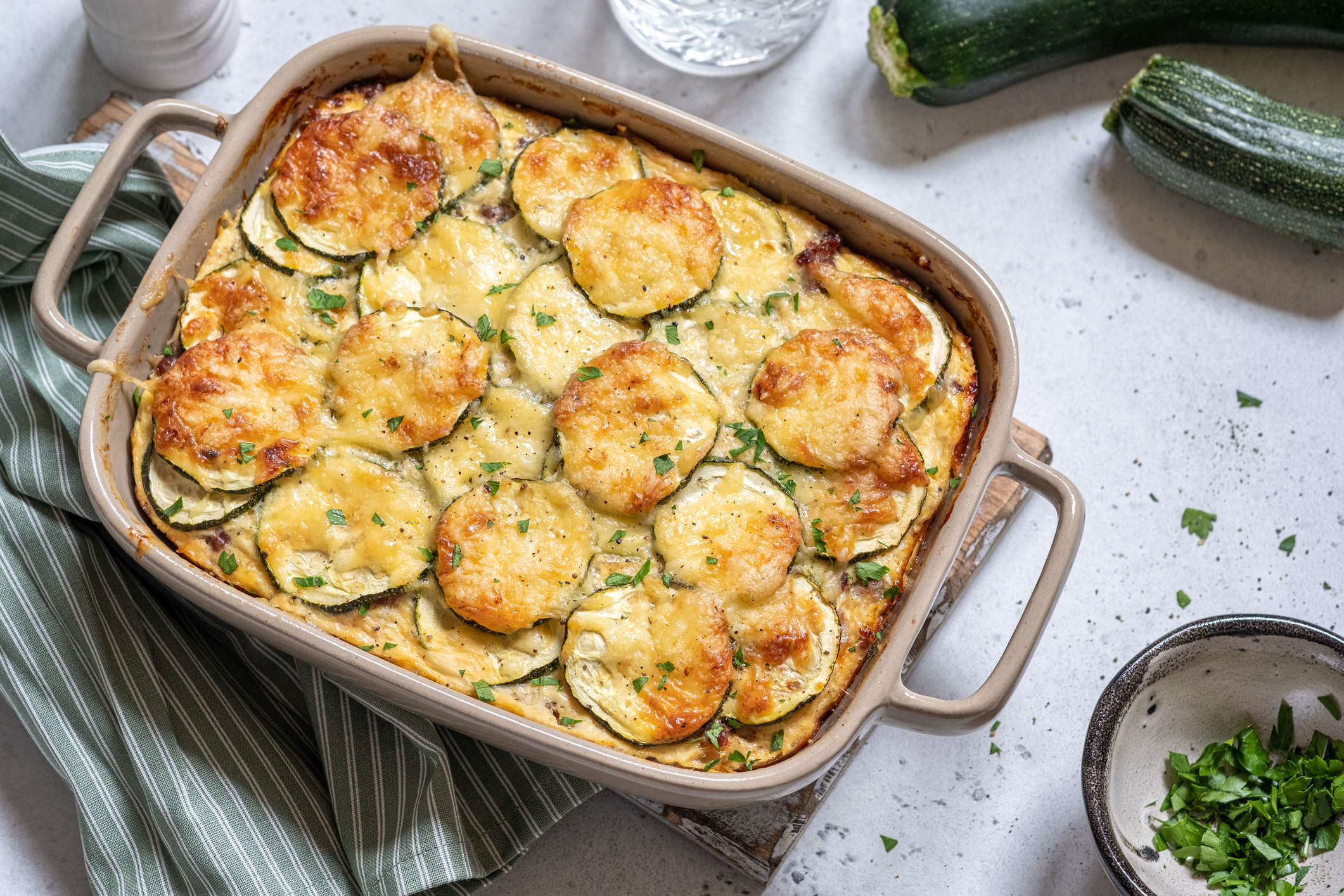 Gratin Courgette Ricotta Cyril Lignac Nos meilleures recettes de gratins et lasagnes d'été - Cuisine Actuelle