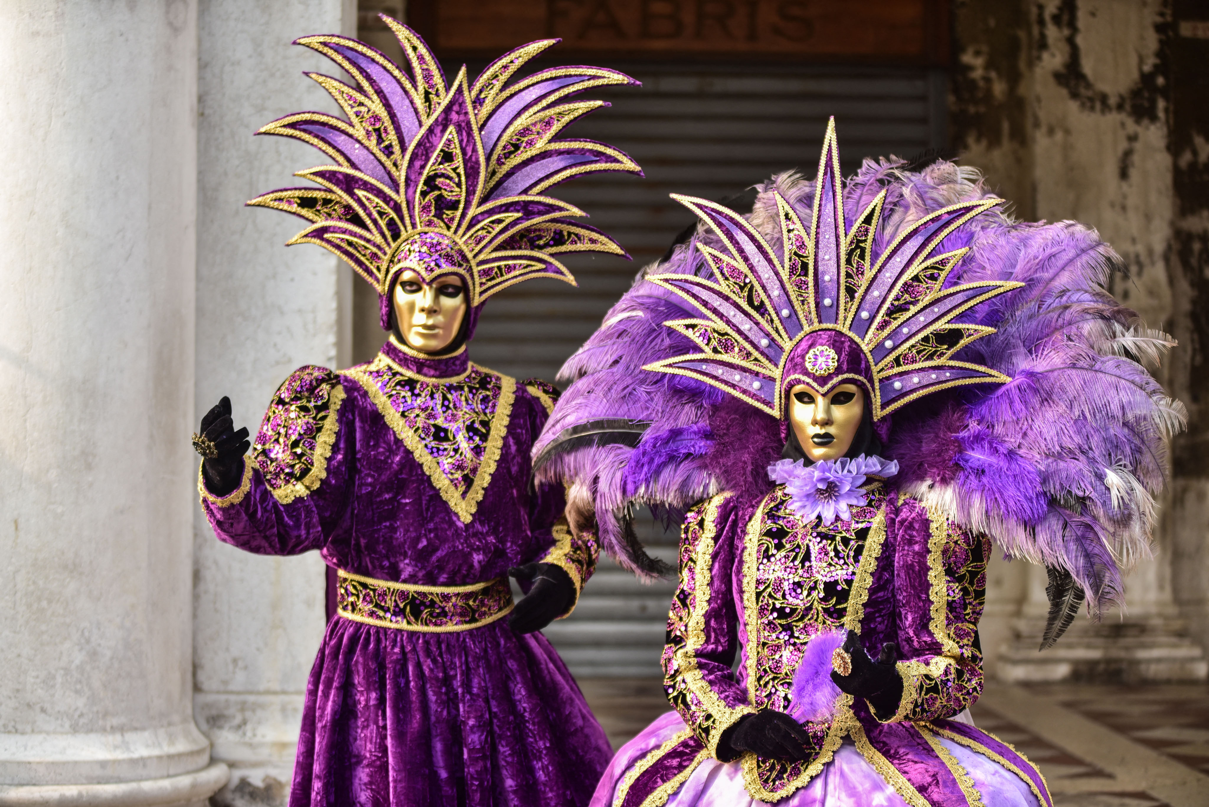 Les incroyables costumes du carnaval de Venise - Ça m'interesse