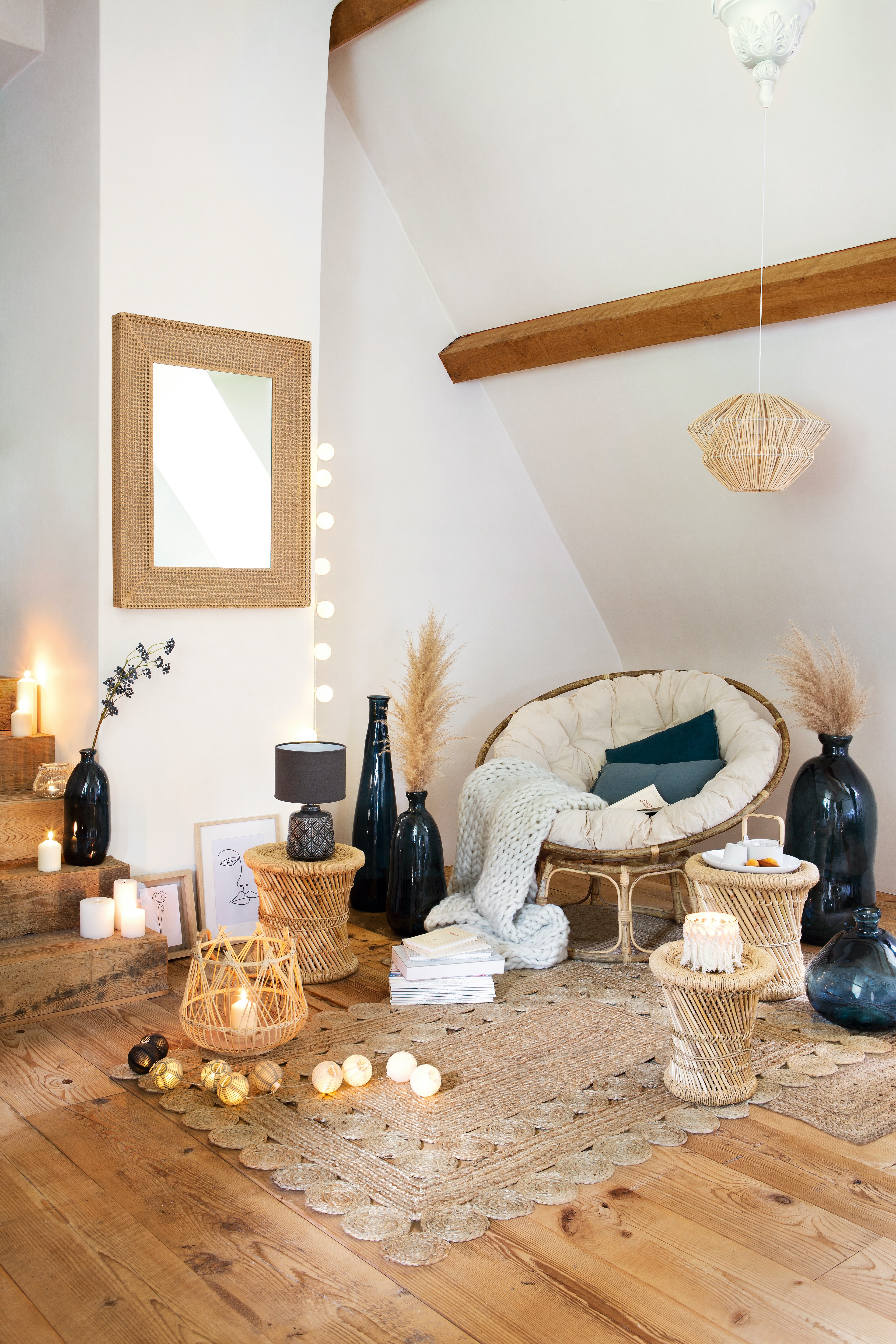 Déco nature : nos idées et conseils pour un salon chic : Femme