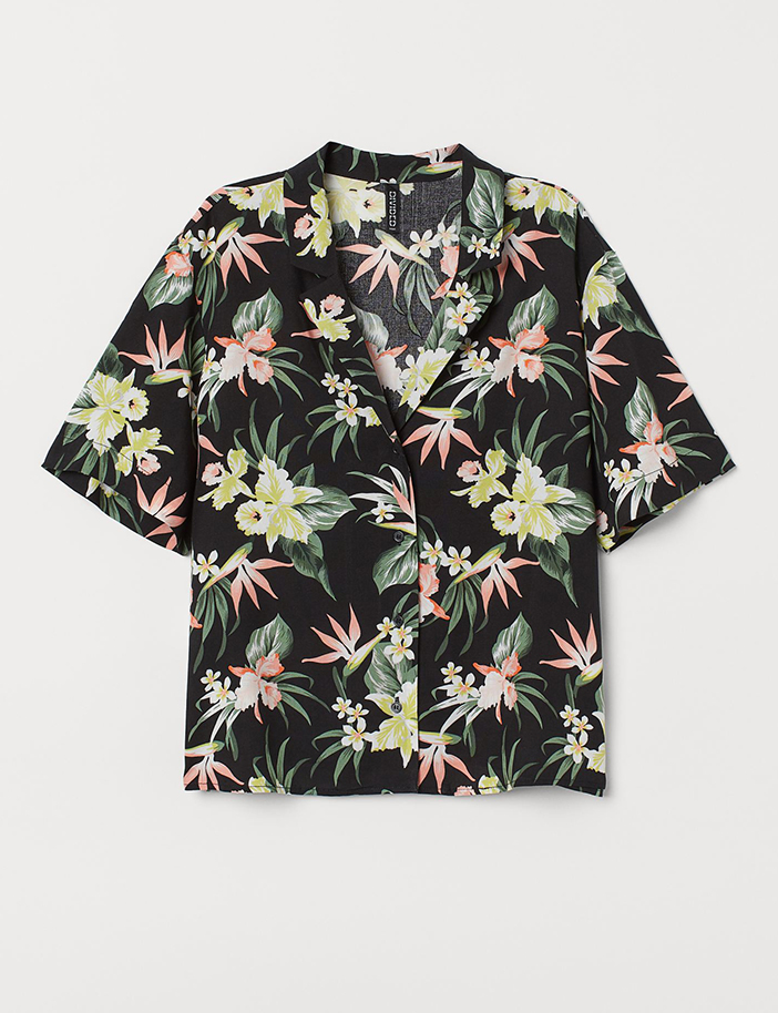 Chemise hawaienne femme discount zara