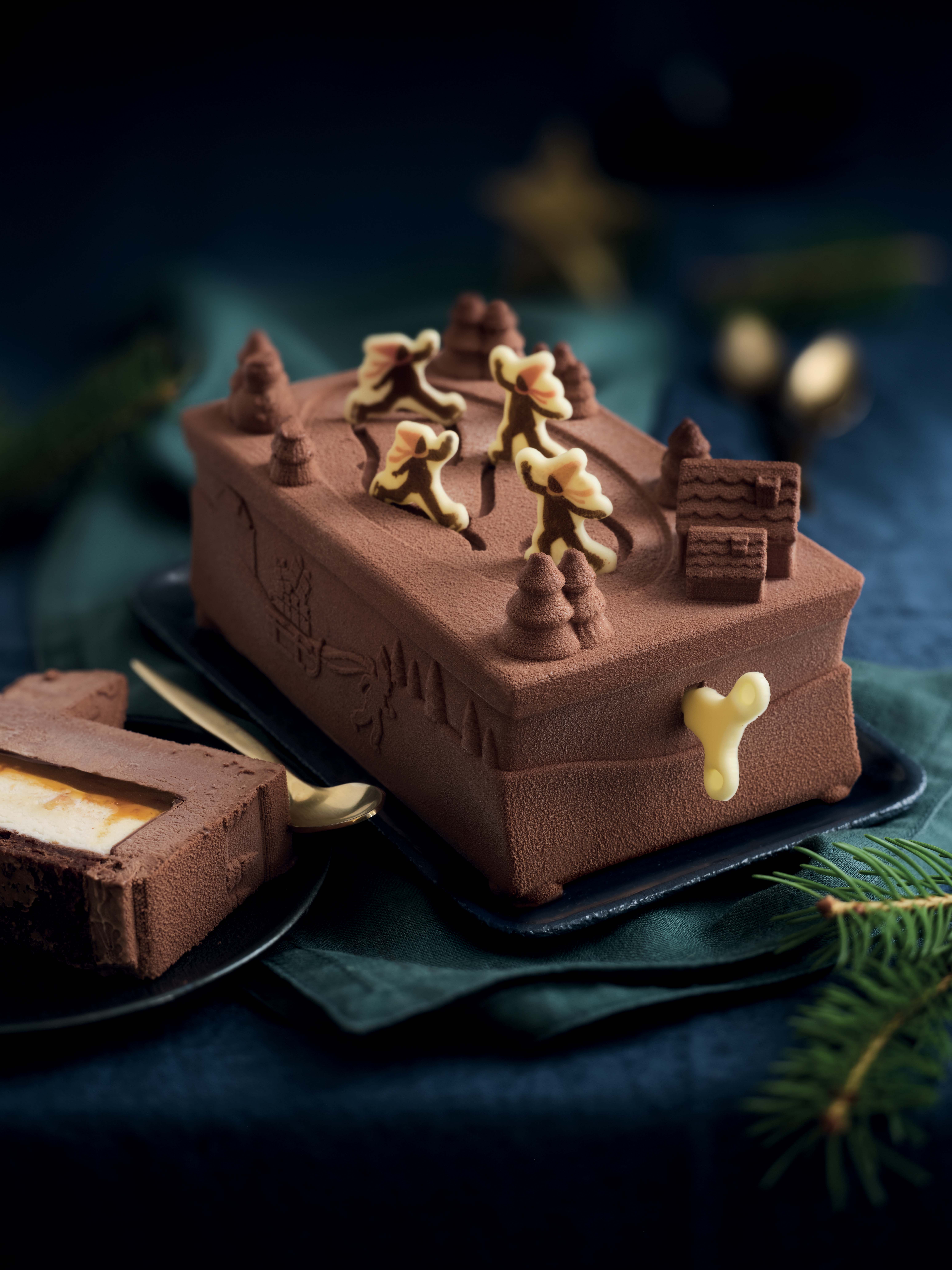 Coffret Cadeau de Noël avec Ferrero Mon Chéri (avec 3 pièces) : :  Epicerie