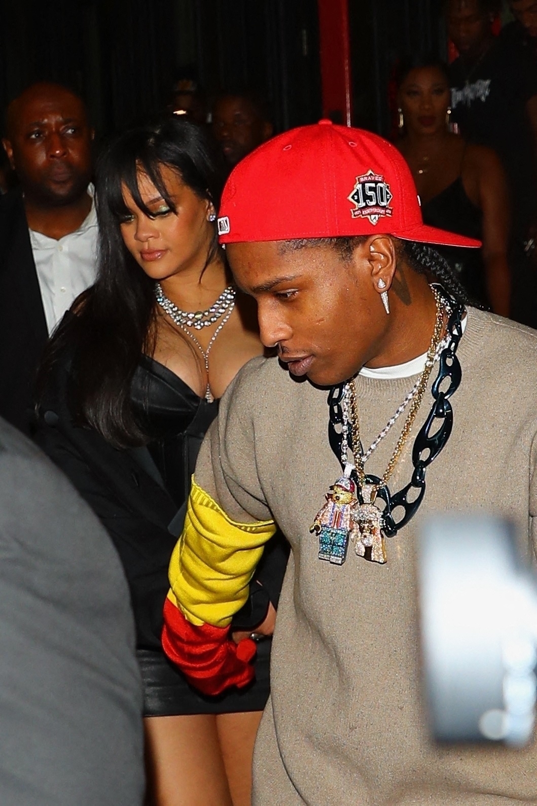 Rihanna et A$AP Rocky enflamment le front row du premier défilé