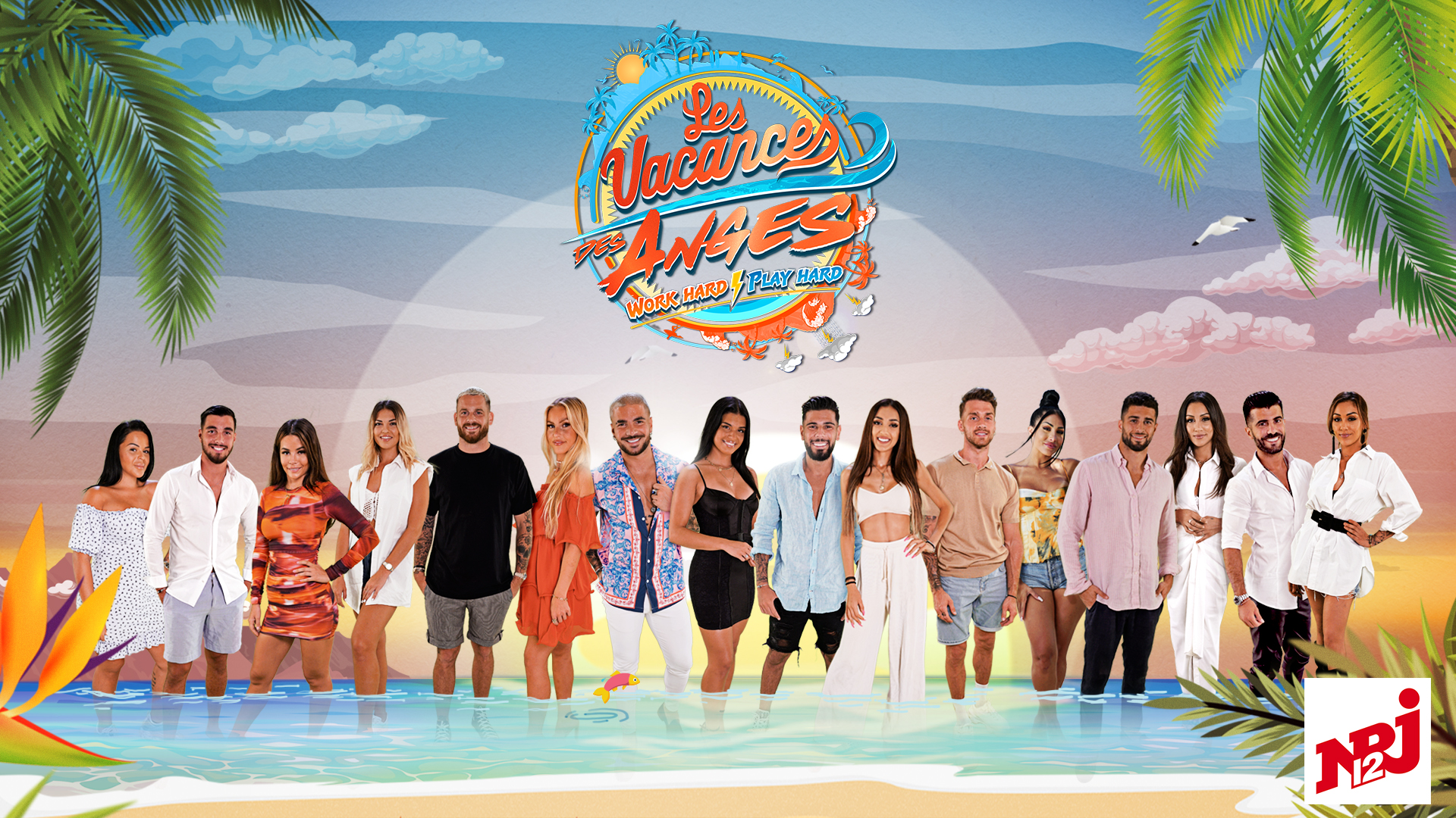 Les Vacances Des Anges 6 Les Vacances des Anges 4 : découvrez les 16 candidats sur la ligne de  départ à Saint-Domingue ! - Télé Loisirs