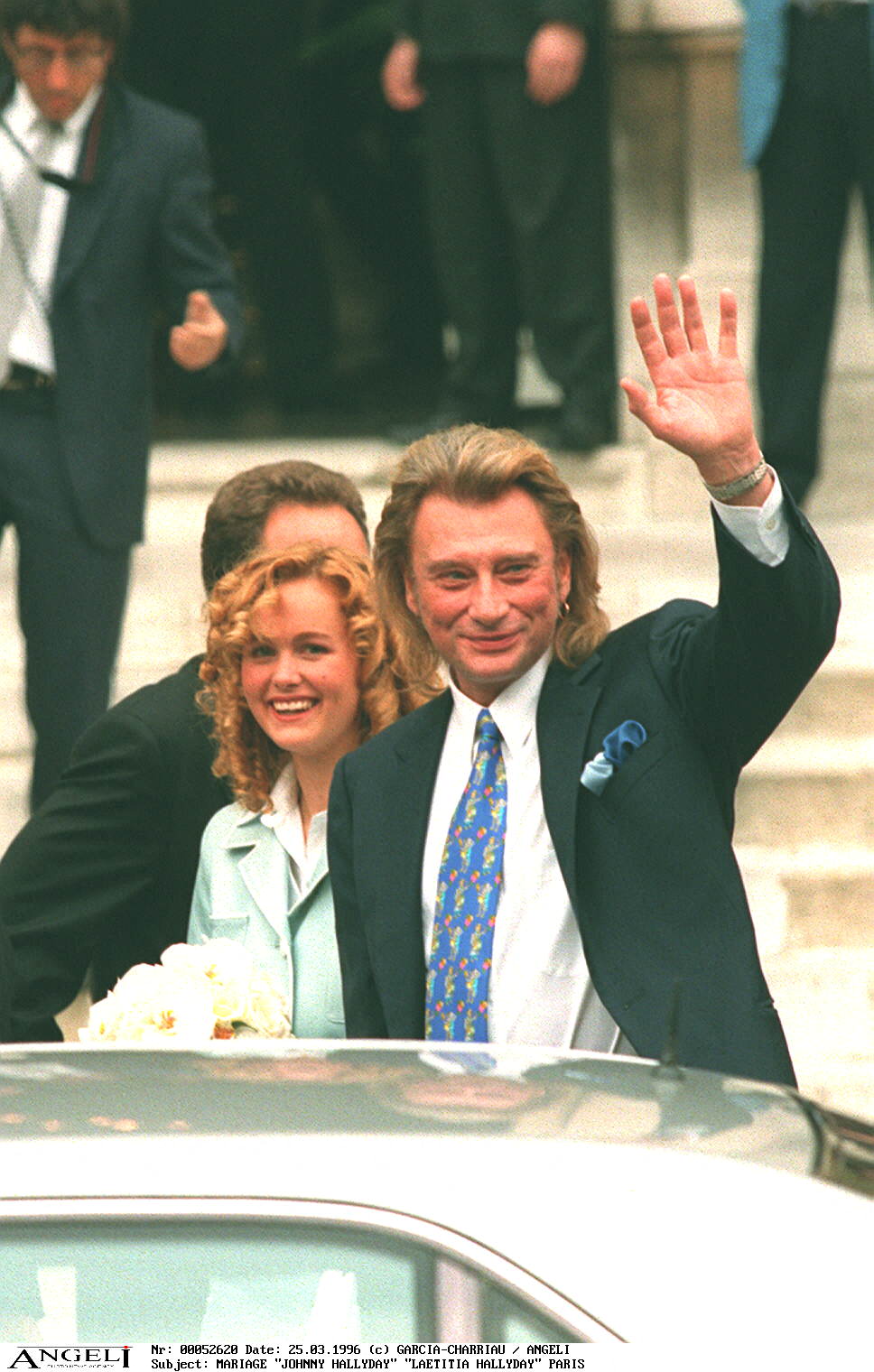 Johnny Hallyday : les plus belles images de son mariage avec Laeticia -  Voici