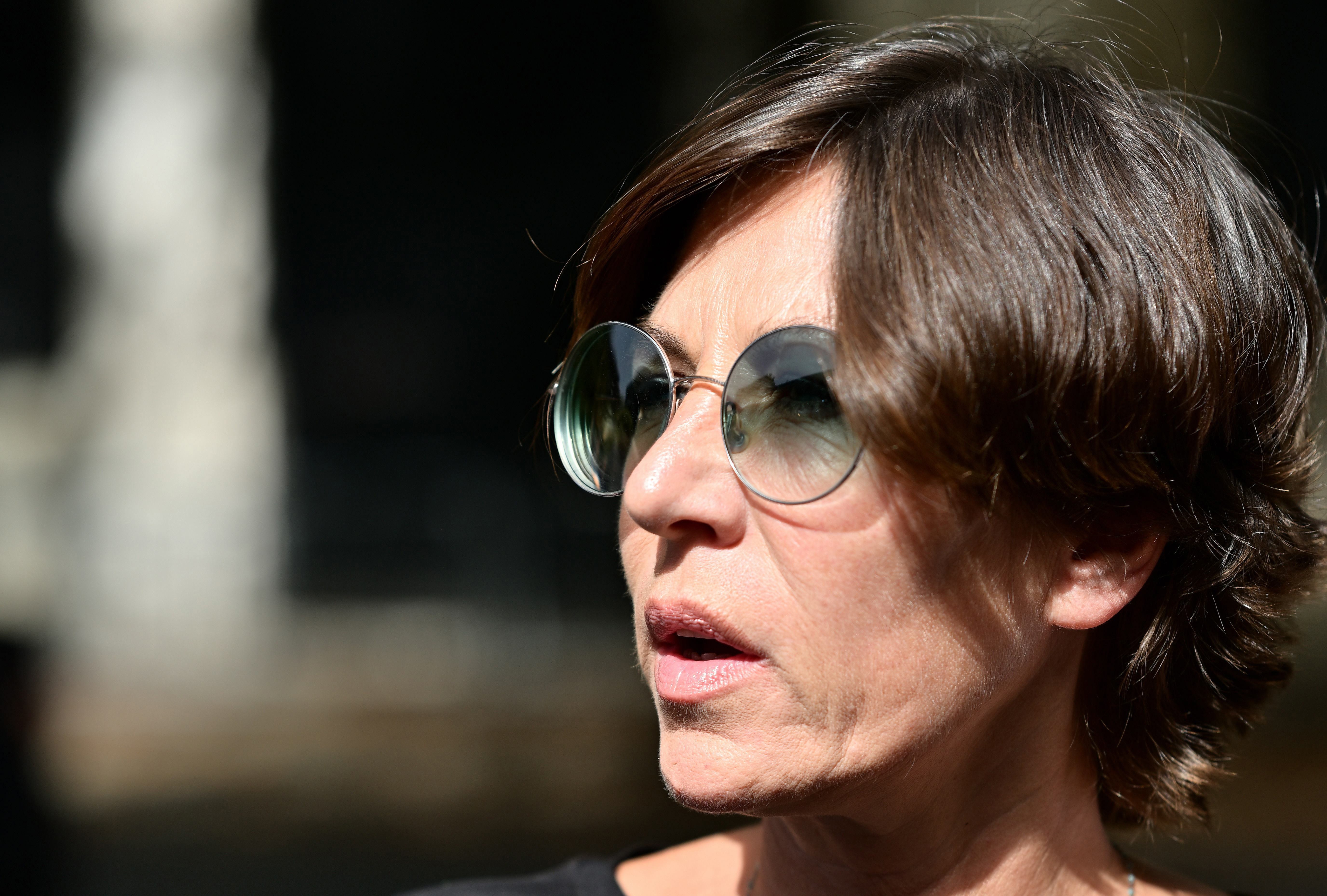 Masque Célébrité Mathilde Seigner (cheveux Bruns) – Fête, Déguisement, Collection